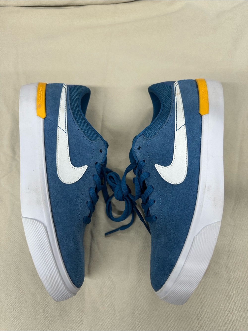 Nike SB skateboard Eric koston blue yellow sneakers shoes size 5 men’s